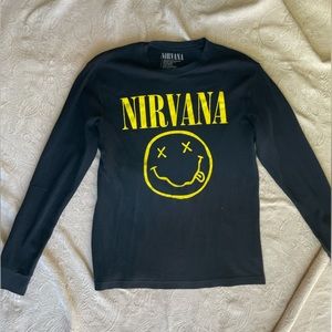 Nirvana thermal shirt size L